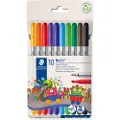 Staedtler Fibre tip pen 2tips N 10pcs.wallet