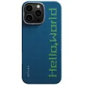 Pitaka Tactile Woven Case Hello World - iPhone 16 Pro