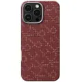 Pitaka Tactile Woven Case PTK Red/Gold - iPhone 16 Pro Max