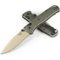 Benchmade Bugout S30V Desert Verde Cerakote foldekniv, deep olive grivory