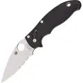Spyderco Manix 2 foldekniv, taggete