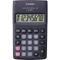Casio HL-815L, Lomme, Grunnleggende, 8 sifre, 1 linjer, Batteri, Sort
