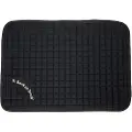 Back on track Dog Bed Quilted Black
