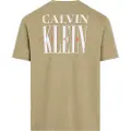 Calvin Klein Jeans Serif Font Graphic Kortarmet T-skjorte