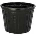 Papstar 25 Mehrweg-Suppenbecher 500 ml, Bolle, Rund, Polypropylen, Sort, Monokromatisk, 25 stykker
