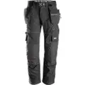 Snickers FlexiWork buks med hylsterlommer, 6902, sort, str. 60