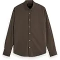 Scotch & Soda Essential Solid Skjorte Med Lange Ermer