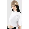 Shaka Wear Garment Dye Crop T-skjorte hvit