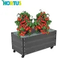 NSH Nordic HORTUS Kapilærskjuler WPC 36 x 50 x 90 cm med hjul (210-945)
