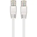 Sinox - Nettverkskabel - RJ-45 (hann) til RJ-45 (hann) - 2 m - FTP - CAT 6 - med støvel, flat - hvit