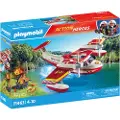 Playmobil Brannslukningsfly Med Slukkefunksjon Konstruksjonsspill