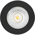 HiluX D1 Gen3 - Full Spectrum LED Recessed spot - 2.8W - Ra97 2700K - Black