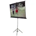 Elite Screens Elite Tripod Series T92UWH - Projeksjonsskjerm med tripod - 92 (234 cm) - 16:9 - Matte White - svart