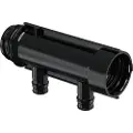 Uponor PPM fordeler Q&E 2x16 - 1 c/c 50 mm. husk ringe, 2 x vvs nr. 045338216