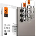 Spigen Glass tR EZ Fit Optik Pro 2 Pack - gray - Samsung Galaxy S24 Ultra