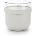 Brabantia Make & Take, Lunsjbeholder, Voksen, Lysegrå, Plast, Monokromatisk, Rund