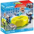 Playmobil Brannmann Med Luftpute Konstruksjonsspill