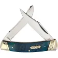 Rough Ryder Black & Blue Large Moose pocket knife