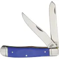 Rough Ryder Trapper Blue G10 pocket knife