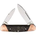 Rough Ryder Canoe Copper Swirl pocket knife
