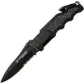 Smith & Wesson Border Guard Swbg1s Serrated Folder Lommekniv