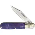 Rough Ryder Purple Swirl Small Barlow pocket knife