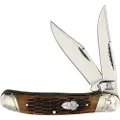 Rough Ryder Copperhead Amber Jigged Bone pocket knife