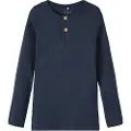 Name it Ribb Knapp Langermet Topp