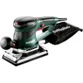 Metabo SRE 4350, Eksentersliper, Orbital, Klemmer, Sort, Grønn, 4200 RPM, 11000 RPM