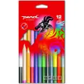 Penol Colour pencils Jumbo Duo x12