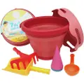 COMPACTOYS 7in1 Sandtoys // Red