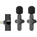 Lippa Dual Wireless Lavalier Microphone With Lightning Connector