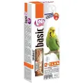 Lolo pets 2x seed sticks budgie with strawberries