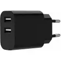 Gembird Universal USB charger 2.4A 2-port - Black