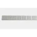 Unidrain ClassicLine square rist - børstet rf stål 1604 1000mm