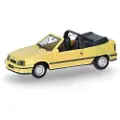 Herpa 421027 H0 Personbil model Opel Kadett E GSI Cabrio, Jamaicagul