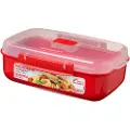 Sistema Microwave - Matlagringsbeholder - 1.25 L - rektangulær