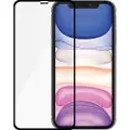 PanzerGlass SAFE. by PanzerGlass - Skjermbeskyttelse for mobiltelefon - ultrabred passform - glass - 6.1 - rammefarge svart (en pakke 50) - for Apple iPhone 11 Pro, XR