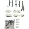 BabyDan Fittings for MultiDan / Liva Safety Gate metal White