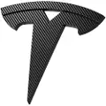 Spigen Tesla Front Emblem Logo Full Cover carbon - Tesla Model 3 2024