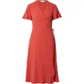 Vila Lovie Wrap Kortermet Midi-kjole
