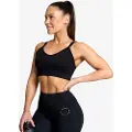 MM Sports Seamless Sports Bra, Black - M