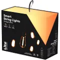 Nordic Smartlight Vintage Edison Smart Light Chain - Voice Controlled LED Lights for Outdoor Use