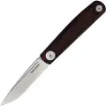 RealSteel Gslip Compact foldekniv, Damascus G10, Ocean Red
