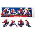 Euromic SPIDERMAN 4-pack erasers in box