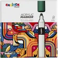 HOBBY2YOU Acrylic marker 8stk. ass. i hård boks