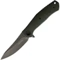 Kershaw Concierge D2 Micarta foldekniv, grønn