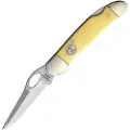 Bear & Son Lockback Yellow Delrin foldekniv