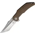 Begg Knives Astio Framelock Tan foldekniv