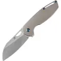 Kansept Knives Model 6 Bronze Anodized Ti foldekniv